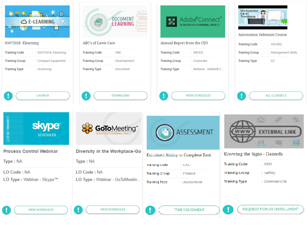 Training Enrollment Options